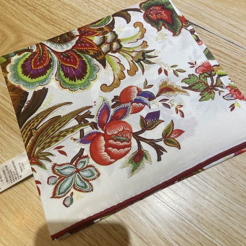 Dior silk scarf 90X90cm E11 (6)